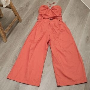 Halter & Wide Leg Pant 2pc Set - sz M